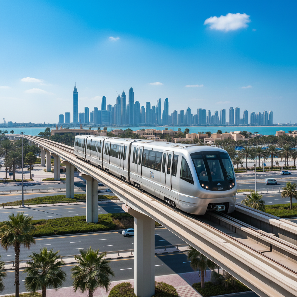 Dubai Skyline and Connectivity